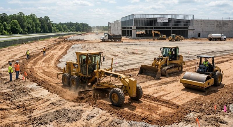 Parking Lot Excavation in Utah County, UT