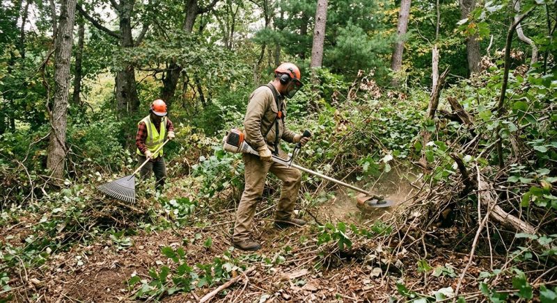 Underbrush Clearing in Houston, TX