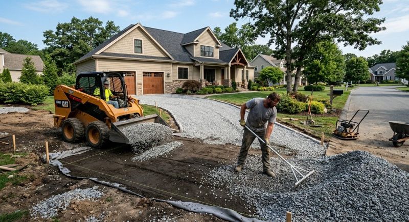 Gravel Leveling Service